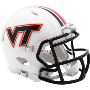 Virginia Tech Hokies Mini Speed Matte White