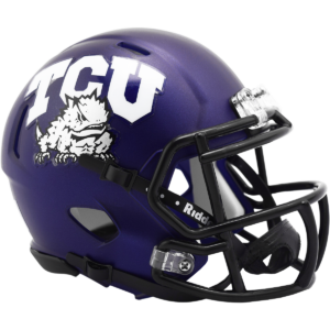 TCU Horned Frogs Satin Purple Mini Speed