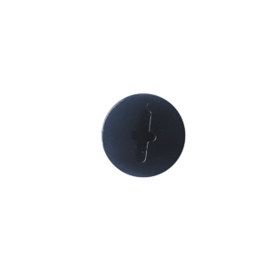 SF THREADED VALVE RETAINER CAP - BLACK