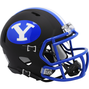 Brigham Young Cougars Matte Black Mini Speed - Image 2