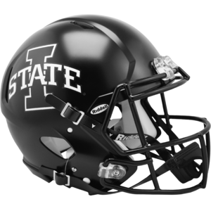 Iowa State Cyclones Satin Black Authentic Speed - Image 2