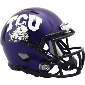 TCU Horned Frogs Satin Purple Mini Speed - Image 2